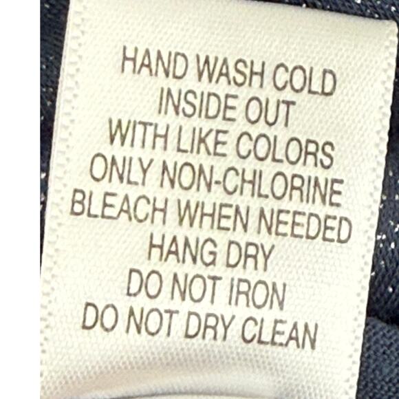 Vintage Xhilaration Women's Med Y2K Blue Glitter Babydoll Cami Soft Glam Sparkly - Picture 6 of 7